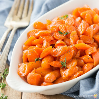 Bourbon Glazed Carrots