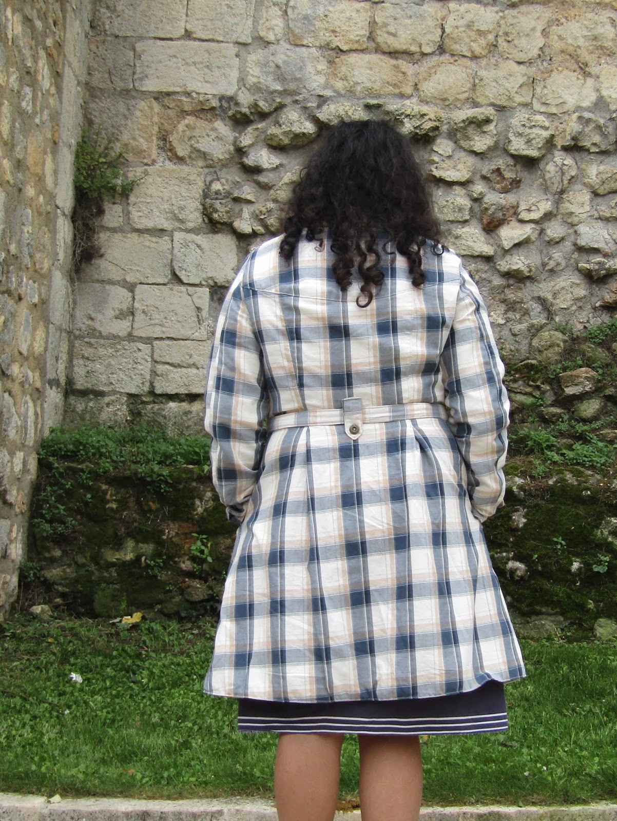 Trench Luzerne Tartan Deer and Doe