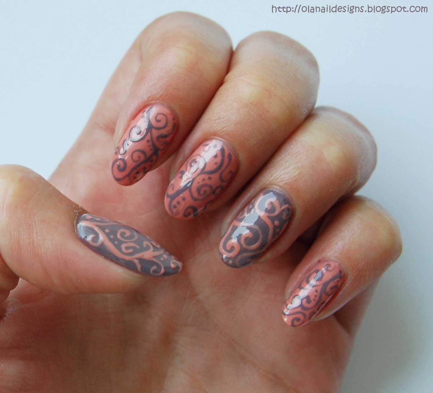 Ola nail designs zawijaski