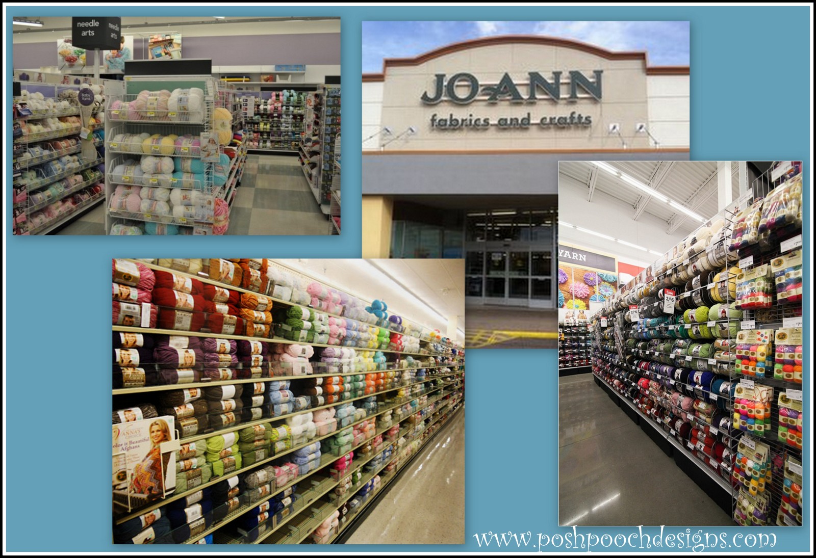 Posh Pooch Designs Trip to Joann Fabrics and Yarn!!!!!!! Posh Pooch