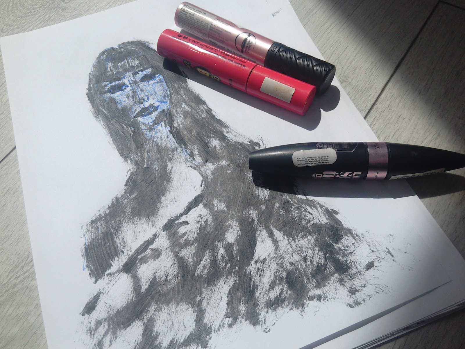 #modaodaradosti Pencil Drawings And Sketches+ Drawing With A Mascara: My Art Lately