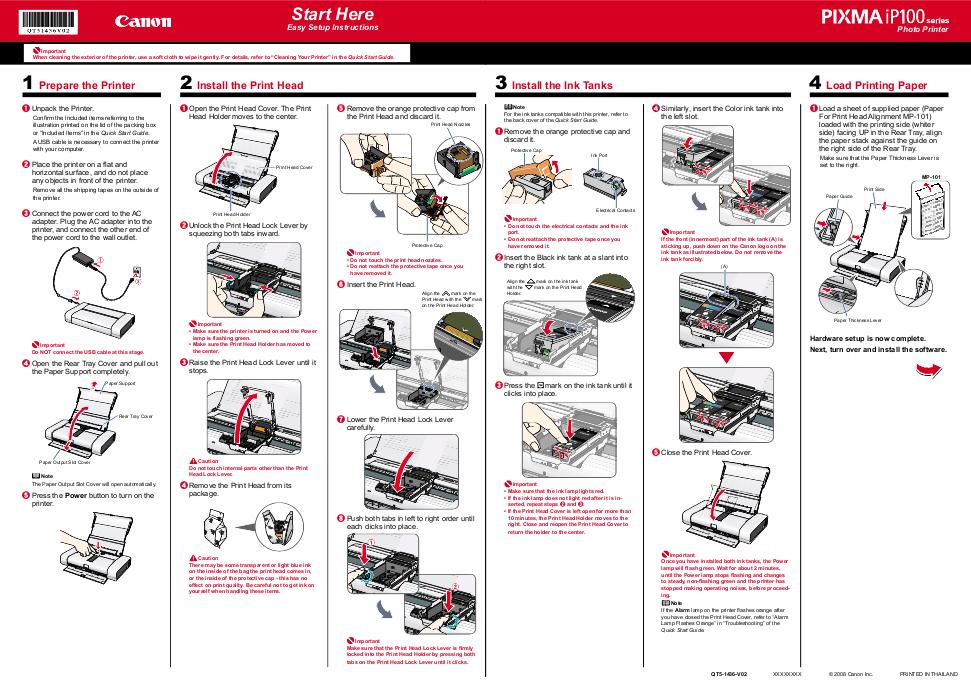 Imprimante canon voyant orange Astucesinformatique
