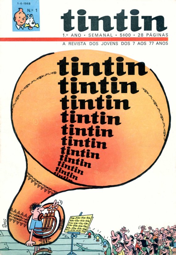 Inventário da revista Tintin