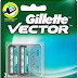 Gillette Vector Cartridge Pack of 2 Rs. 47 @ Flipkart