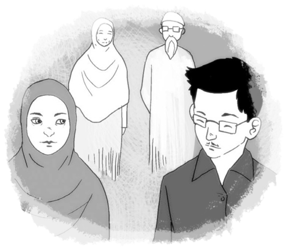 Gambar Kartun Kakek Dan Nenek Muslim Lengkap | Wallkatamotif