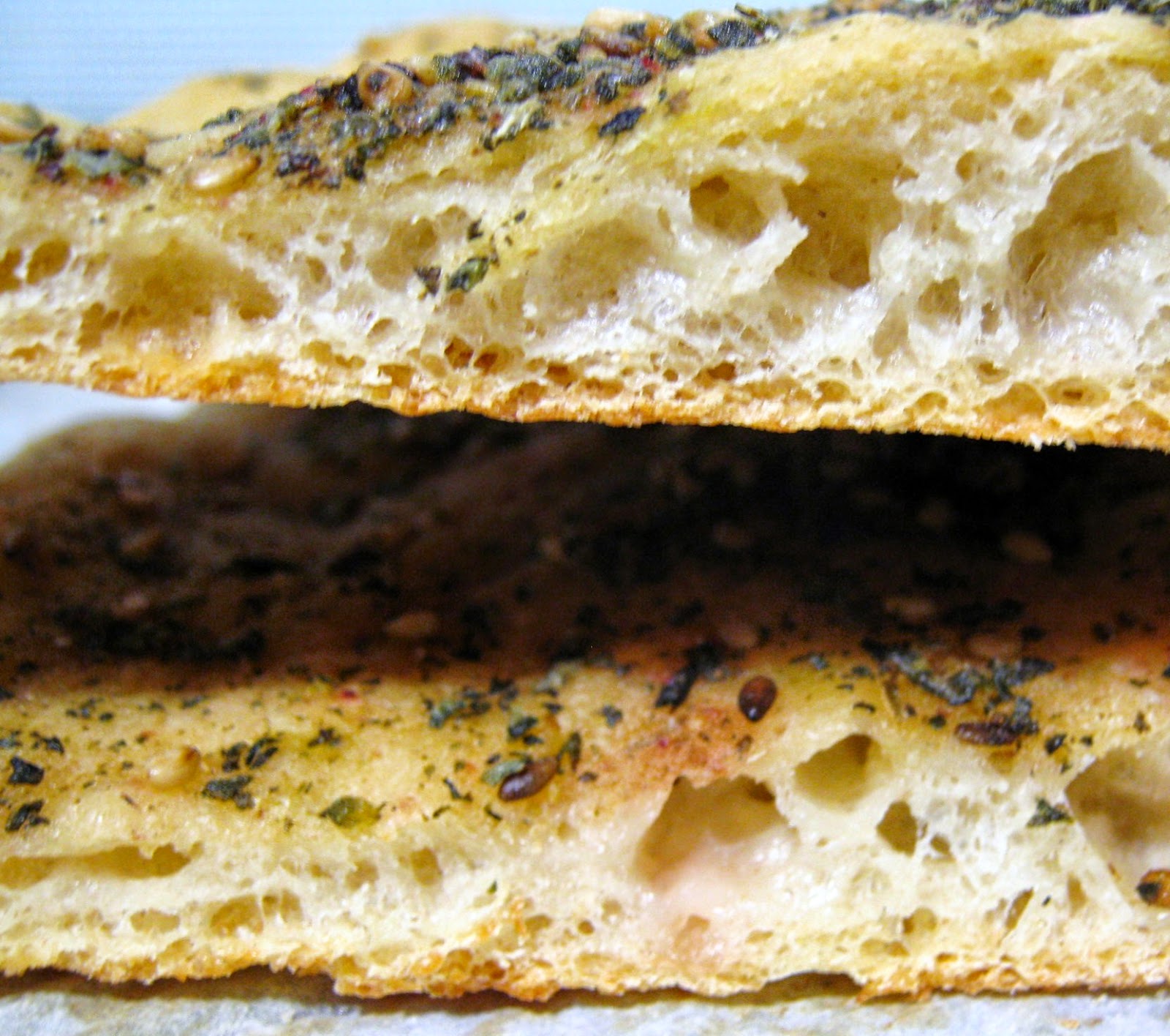 SenzaPanna Focaccia libanese allo zaatar