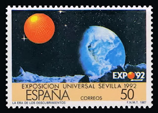 Sevilla - Filatelia - Expo 92 - 1987 (50 pta.)