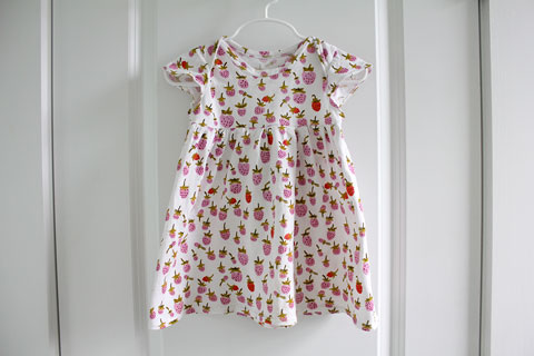 crozette: Strawberry Baby Dress