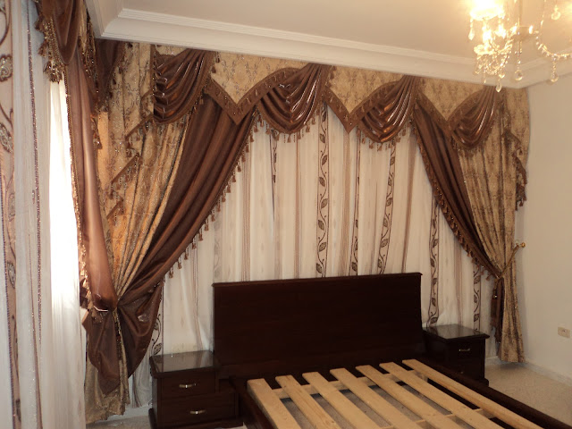 من أعمالي ستائر غرف نوم مودواي