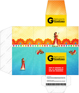 Elena de Avalor: Cajas para Imprimir Gratis. Caja "resaca".