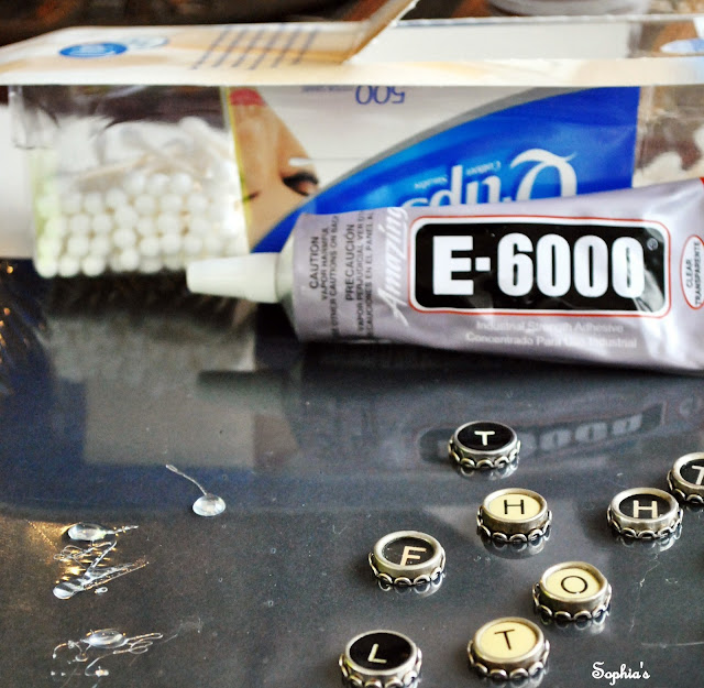 Sophia's How to Make Typewriter Key Jewelry A Tutorial