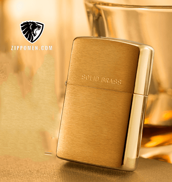 Zippo vàng nhám solibrass - MS 240B | zippo | zippo chính hãng Zippo vàng nhám solibrass - MS 240B | zippo | zippo chính hãng