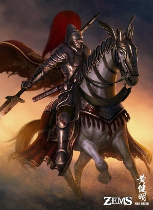 As incríveis ilustrações de fantasia de Mario Wibisono Mario Wibisono deviantart ilustrações fantasia games oriental traços realistas história