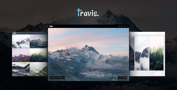 Travis Photo HTML Responsive Photography Website