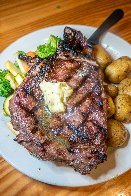 Ribeye Steak at FloraBama Yacht Club - Orange Beach/Gulf Shores, AL Ribeye Steak at FloraBama Yacht Club - Orange Beach/Gulf Shores, AL