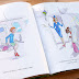 Kids book illustrations "In plane"