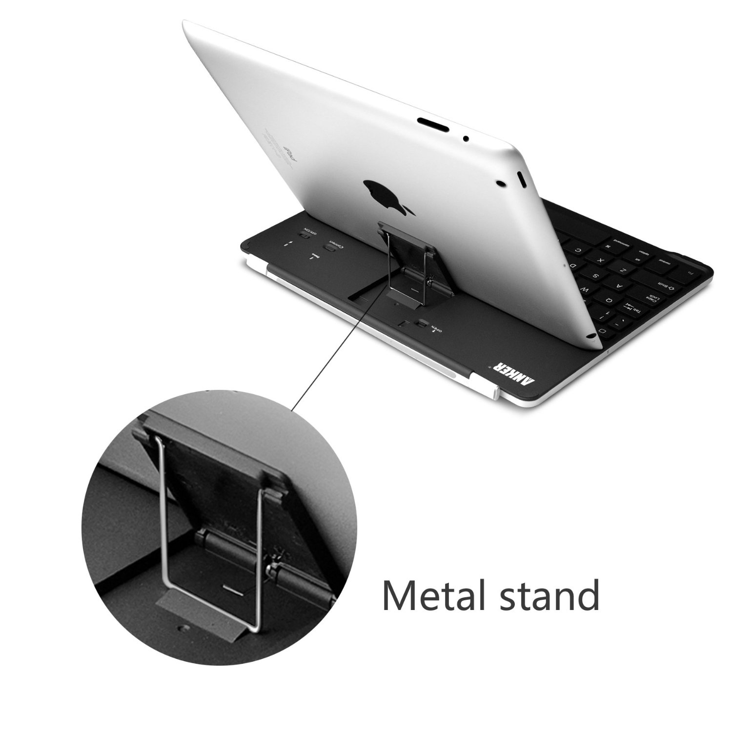 Addicted To Online Shopping! Anker Ultrathin iPad Bluetooth Wireless Keyboard Aluminum Cover