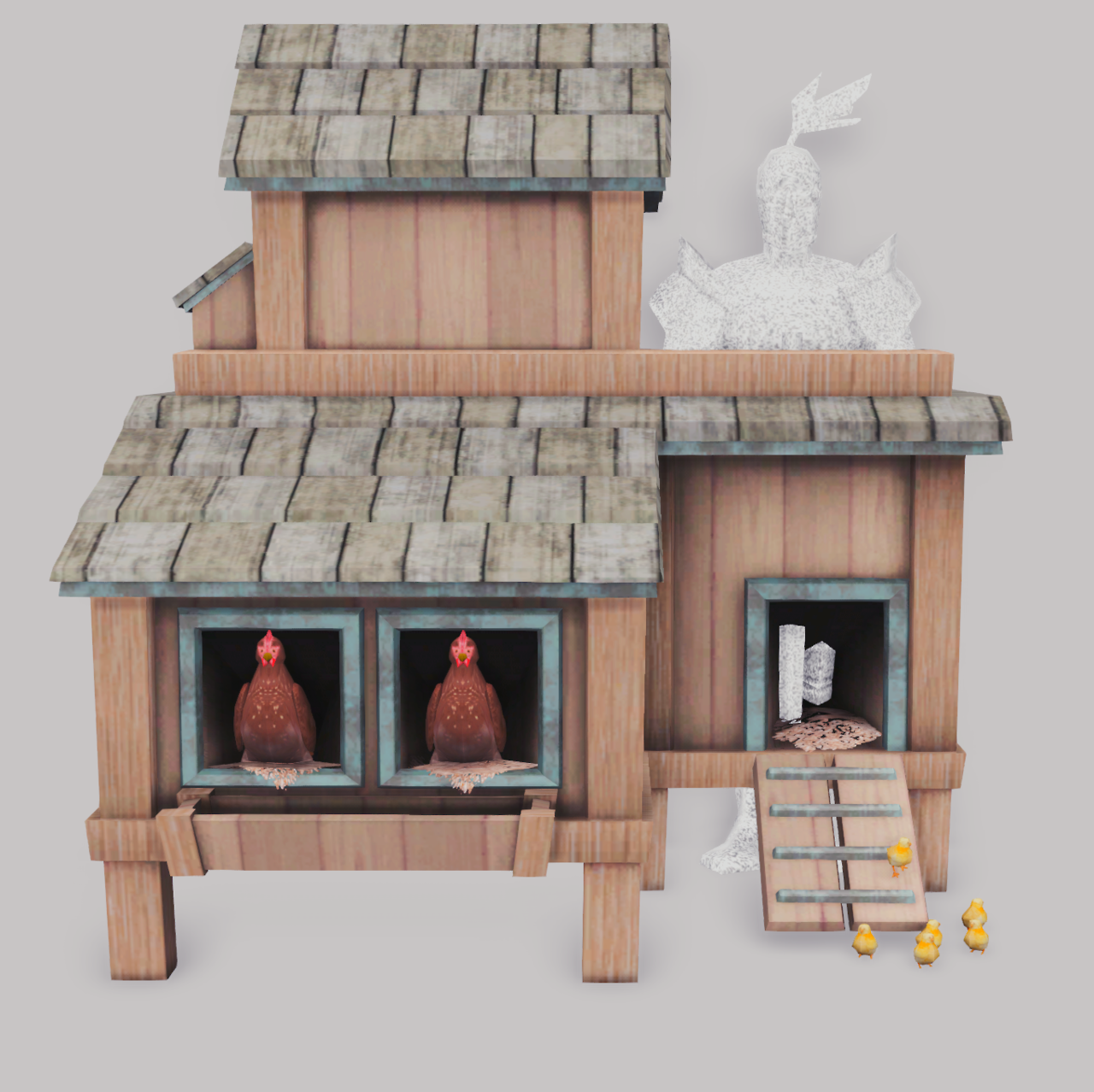 Sims 4 CC's The Best Chicken poses + accessory by Ambrosiay