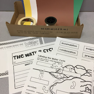 Water Cycle Ideas and Diorama Freebie - The Science School Yard