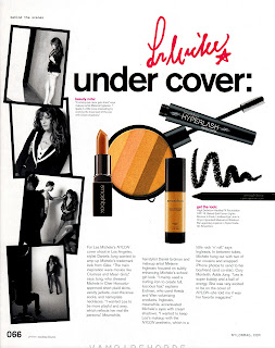 Lea Michele under cover for  Nylon Magazine September 2012