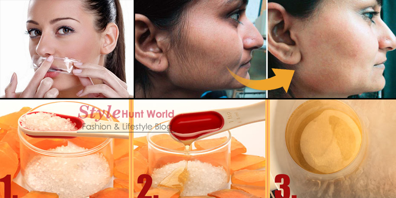 Learn Here Amazing Natural Home Remedy For Facial Hair Removal
