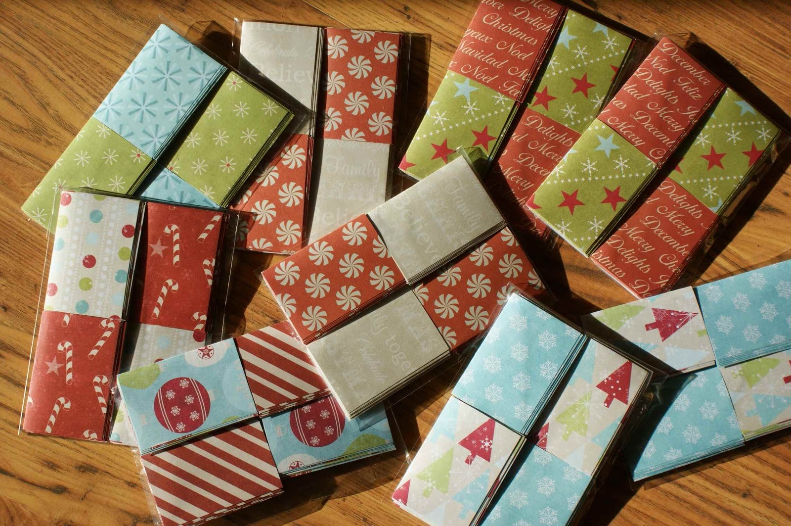 Craft Magic Handmade Xmas Gift Tags Back to Basics Folded