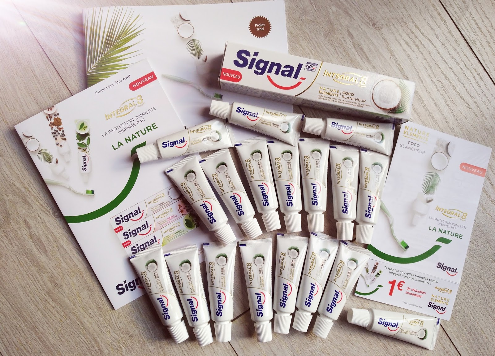 Cocotte forever Test dentifrice Signal Nature Elements Coco Blancheur