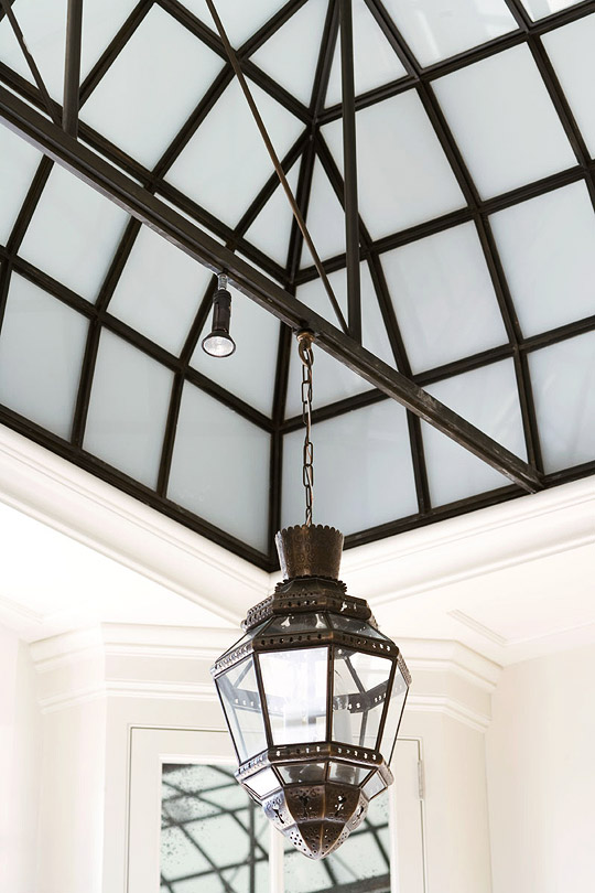 A Gorgeous Kitchen With A Soaring Ceiling