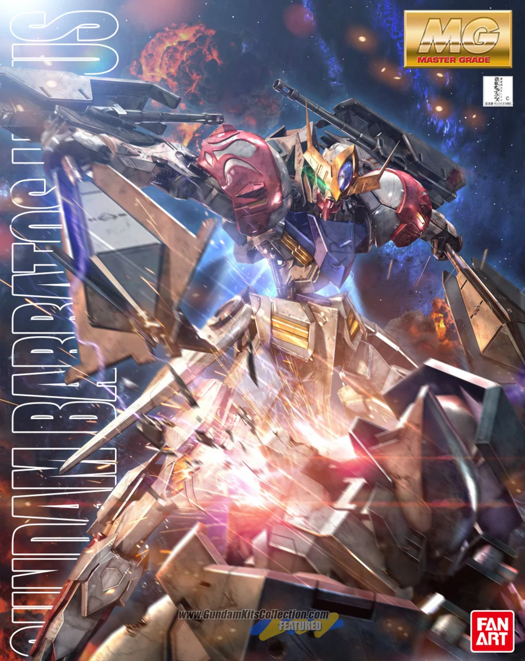 MG 1/100 Gundam Barbatos Lupus fanart