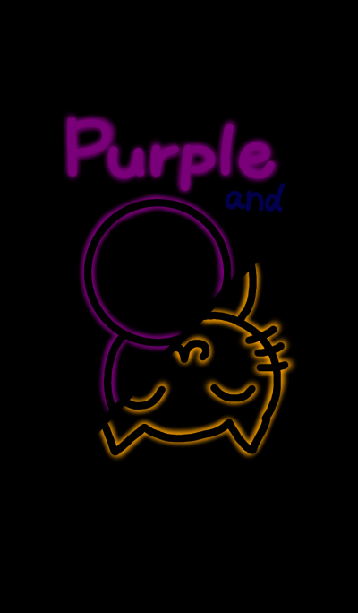 Purple and...