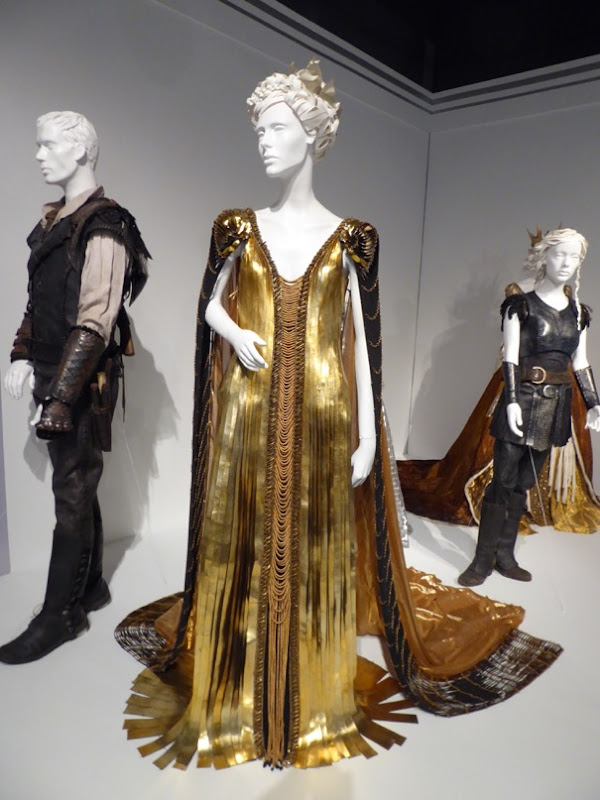 Charlize Theron Huntsman Winters War Queen Ravenna molten dress