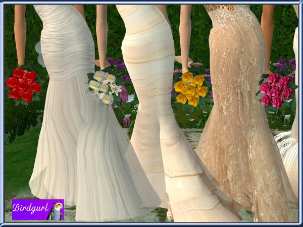 Birdgurls Sims 2 Creations Wedding Bouquet Recolors Request By Birdgurl
