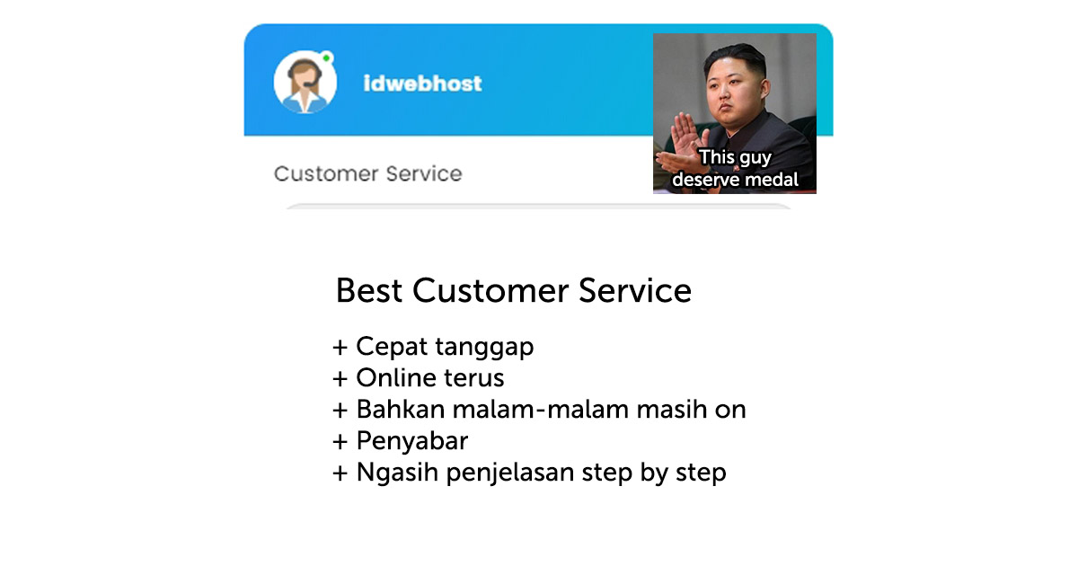 Customer Service IDwebhost Customer Service IDwebhost