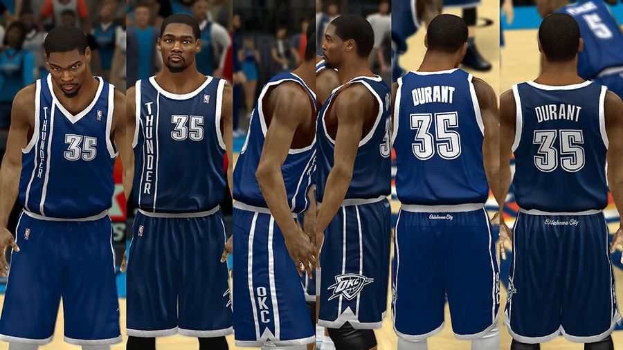 Did a new Oklahoma City Thunder jersey leak via NBA 2K? (PHOTO