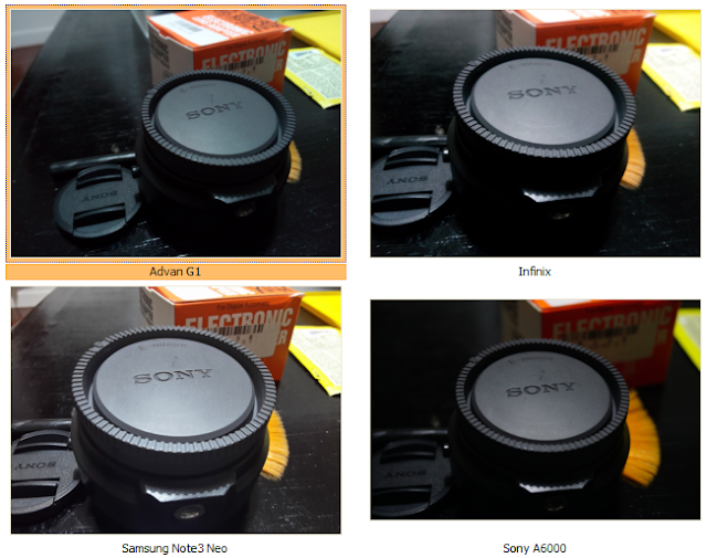 Perbandingan hasil foto kamera smartphone Advan G1 dengan 2 smartphone dan 1 kamera mirrorless Perbandingan hasil foto kamera smartphone Advan G1 dengan 2 smartphone dan 1 kamera mirrorless