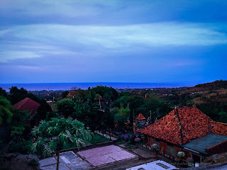 Natural Scenery In The Evening At Brahmavihara Arama Monastery, North Bali, Indonesia