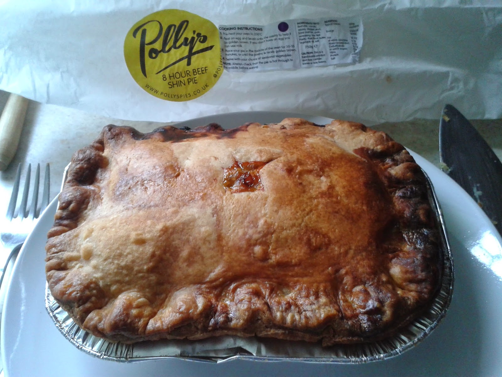 Polly's Pies Beef Pie Review