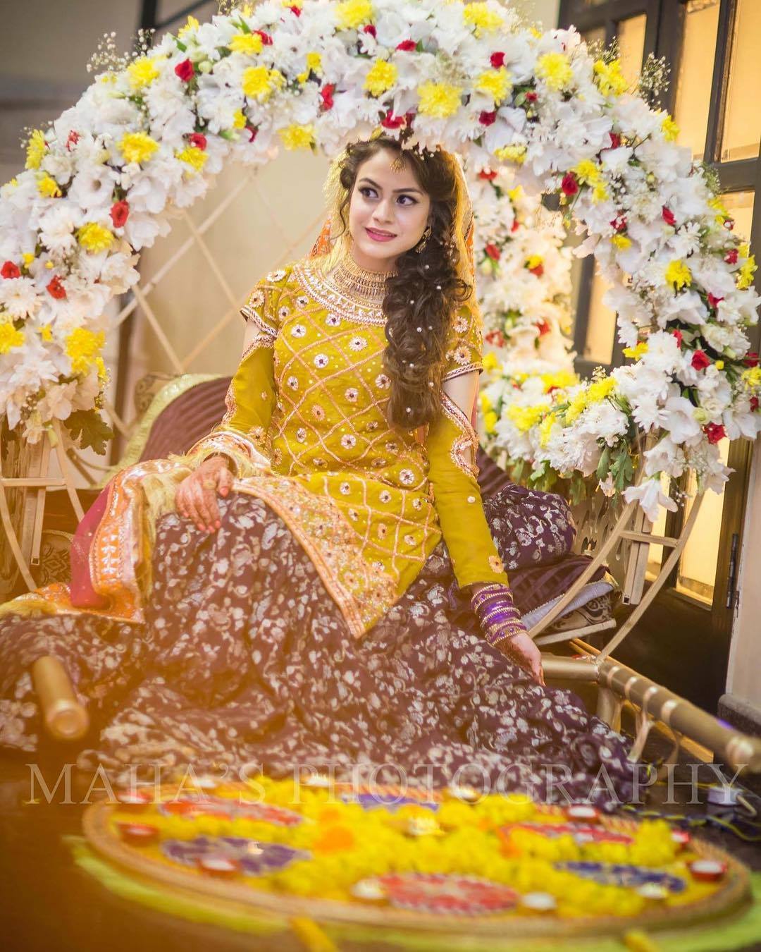 lehenga for mehndi function