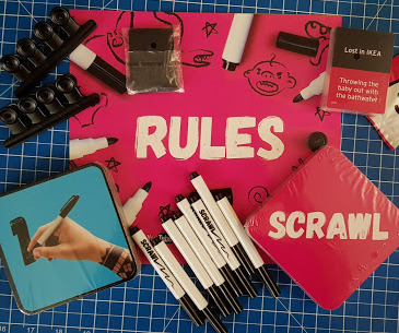 The Brick Castle: Scrawl Grown Up Party Game Review for Big Potato Games  (age 17+)