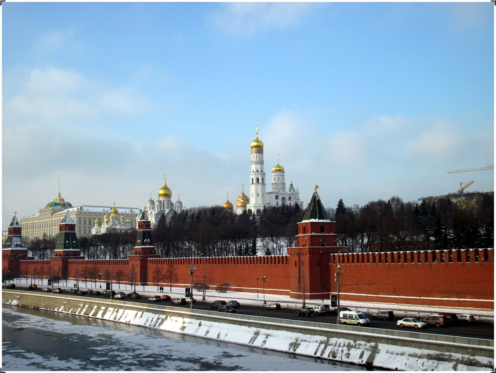 Moscow Kremlin. Moskva River