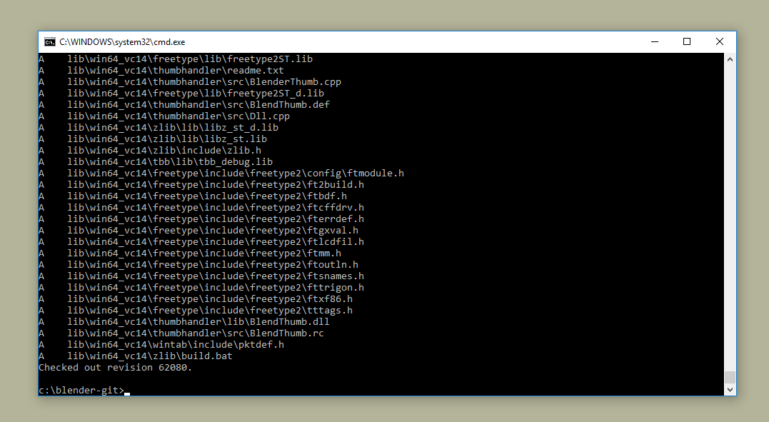 Tidy Vfx Develop Blender On Windows 1. How to get started (build