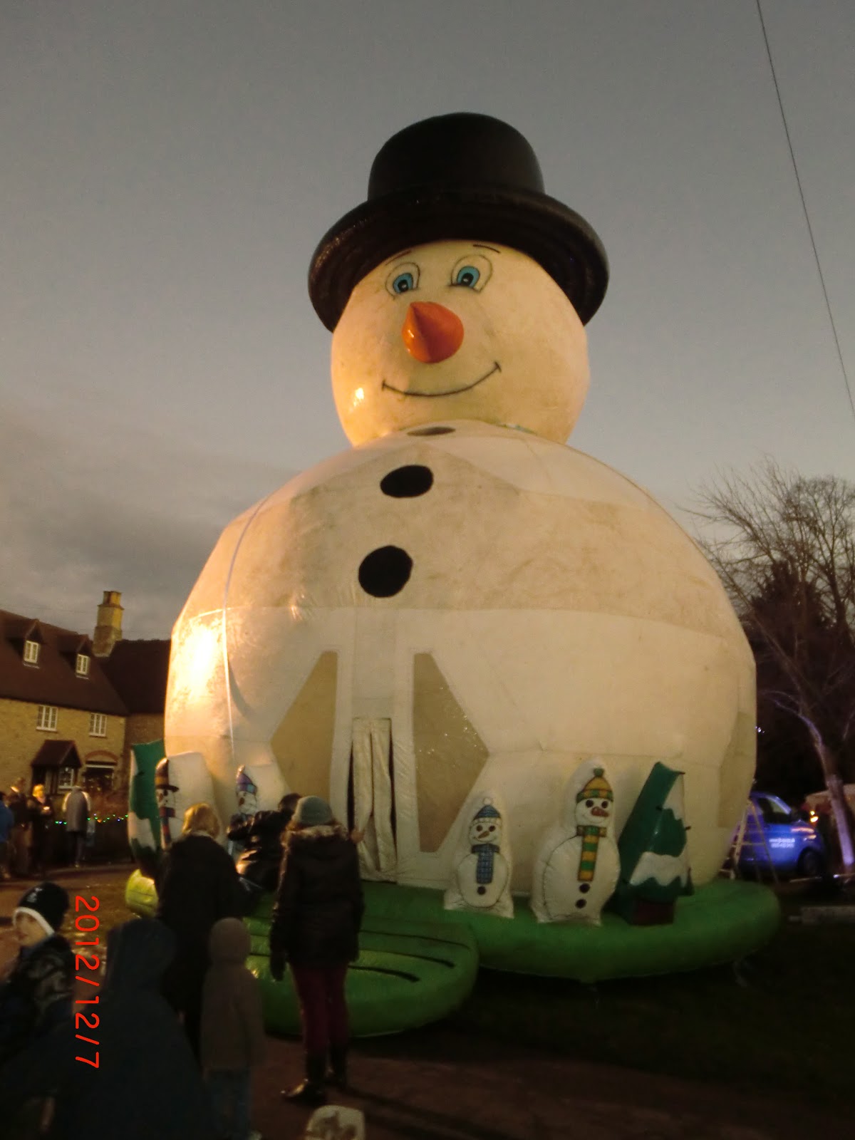 It happens in Cranfield Christmas Market