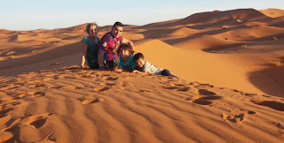 Marruecos, dunas de Erg Chebbi.