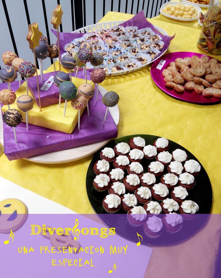 Diversongs, canciones divertidas en inglés para niños. Disfruta con Lentechuela y Cocorico. Dulces, cakepops, palmeritas, cupcakes, galletas by Mariposas de Azúcar