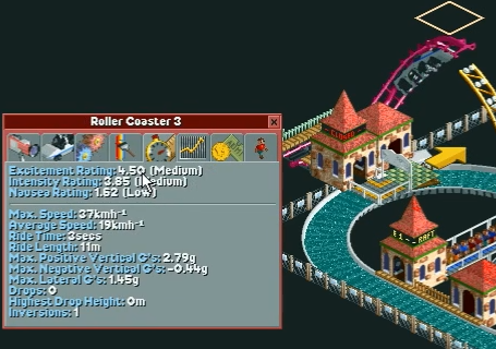 (스압주의) 롤러코스터 타이쿤 장인 - 킹무성