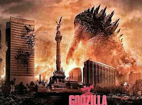 poster godzilla en México Poster Godzilla 2014 en México