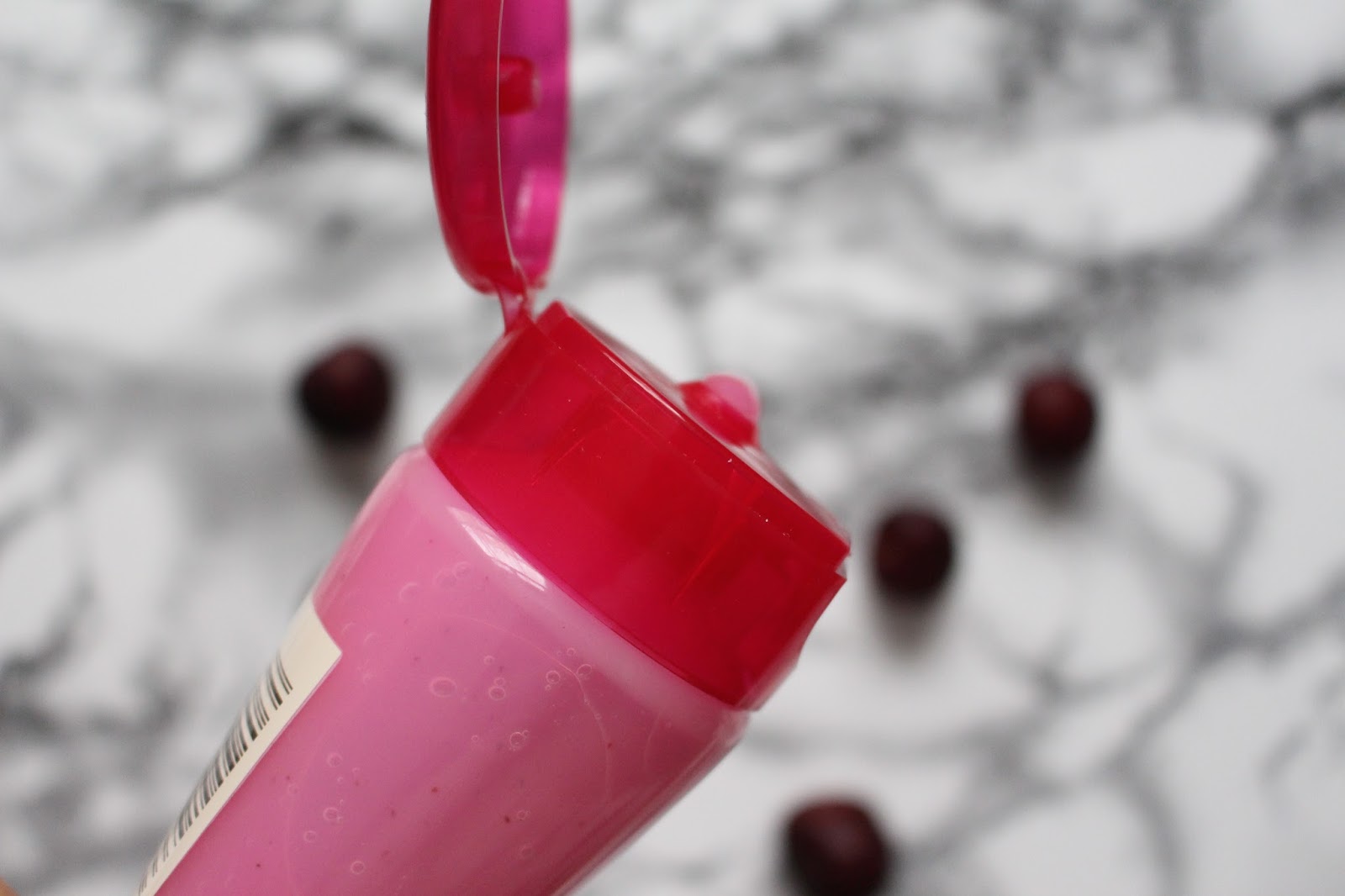 Bamblings of Naffy Review NSPA Fruit Extracts Cherry Scrub