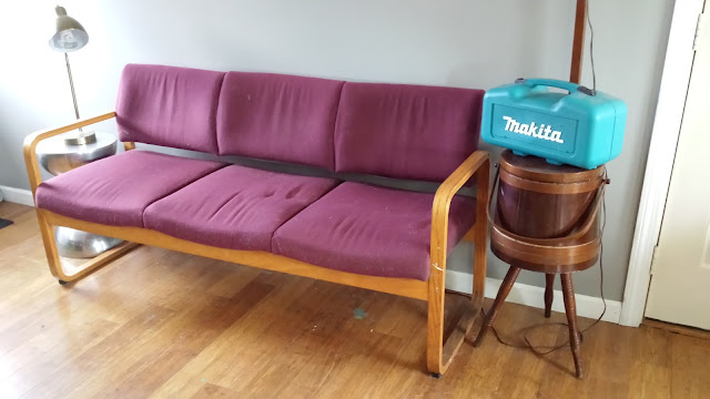 upholstering a couch sofa