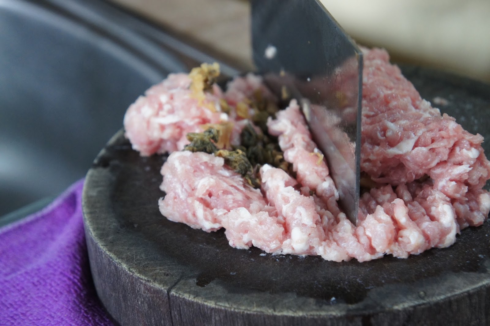 Say My Kitchen Steamed Minced Pork with Preserved Mustard 梅菜蒸猪肉