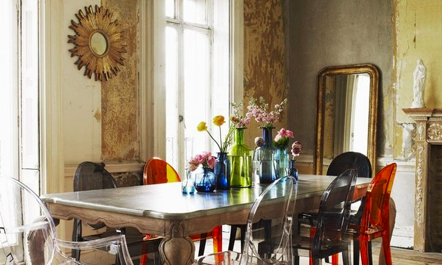 PHILIPPE STARCK FOR KARTELL LOUIS GHOST CHAIRS